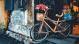 交通,自行車,木材