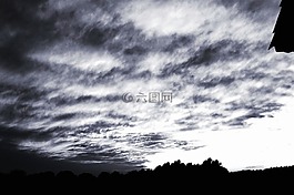 天空,風(fēng)暴,云計算