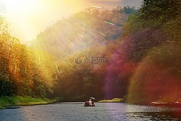 自然,景觀,山