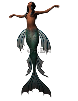 美人鱼,幻想,游泳