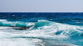 波,砸,泡沫
