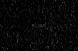 雨,下降,黑