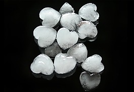 食品,冰,心脏
