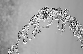 水,噴泉,盆地