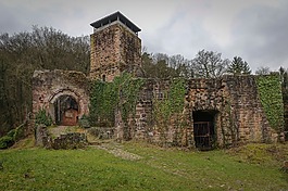 neckarsteinach,城堡,废墟