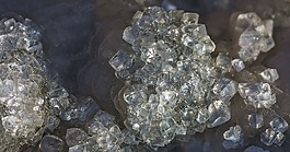 水晶,datolite,礦產(chǎn)