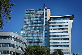 布拉格,摩天大樓,城市