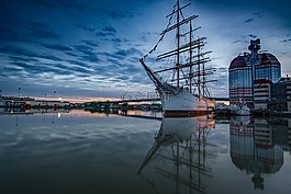 哥德堡,海,沿海