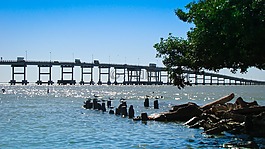 橋,島,墨西哥