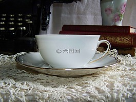 瓷器,白,花邊