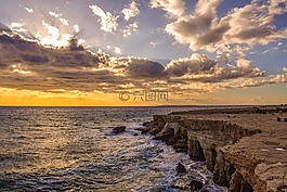 海蝕洞,海岸,海