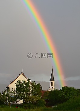 彩虹,vörstetten,法军