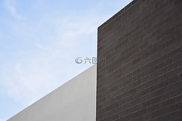 結構,最小,天空