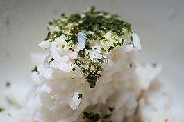 水稻,吃,食品