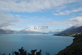 山,湖,新西蘭