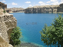 湖,山,天空