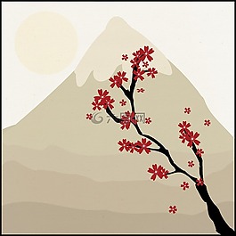 日本,樹(shù),山