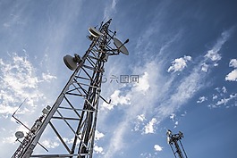 塔,天空,通信