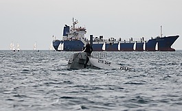 帆船,激光,海