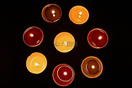 蠟燭,加熱器,香水