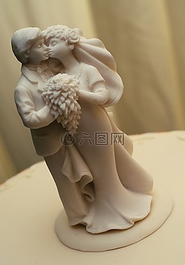 婚禮,新娘,馬夫