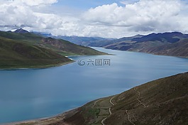 西藏,yamdrok,湖