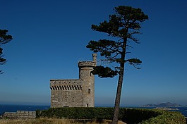 baiona,加利西亚,海