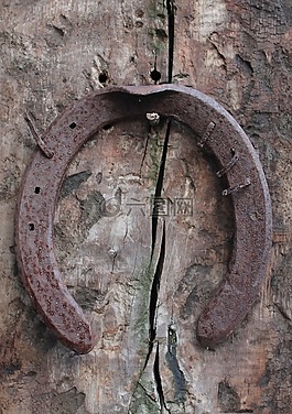 馬蹄鐵,木材,鄉(xiāng)村