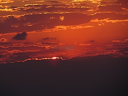 日落,溶膠,黃昏