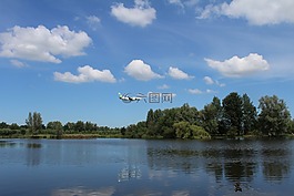 鹿特丹,zestienhoven 公園,春天