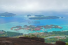 塞舌尔,群岛,景观