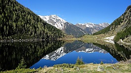 riesachsee,bergsee,春天