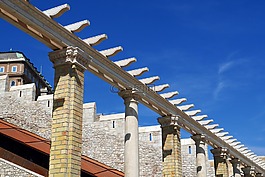 建筑,城堡花園集市,布達(dá)佩斯