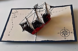 地圖,問(wèn)候語(yǔ),海盜船