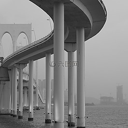 橋,水,結構