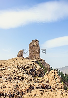 性質(zhì),懸崖,山