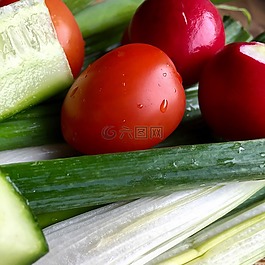 蔬菜,西紅柿,紅色