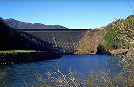 坝,田纳西,fontana