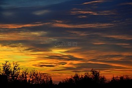 太陽,日出,天空