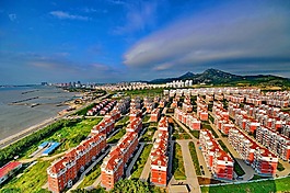 乳山,风景,城市