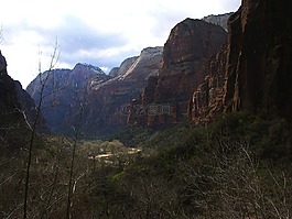 猶他州,山,谷