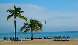 海灘,佛羅里達(dá),太陽(yáng)沙