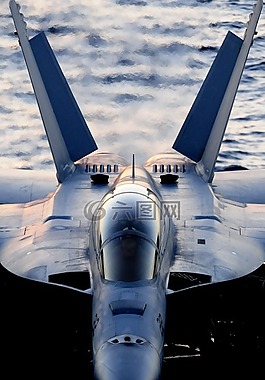 軍事噴氣式飛機(jī),航母,發(fā)射準(zhǔn)備