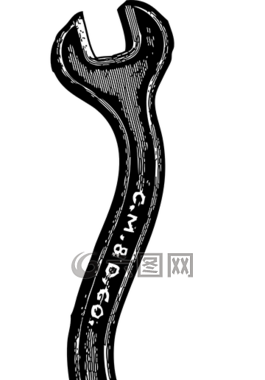 扳手,工具,雙