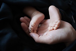 嬰兒,可愛,腳