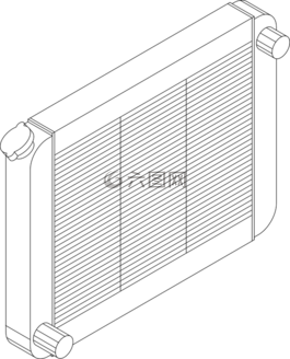 散熱器,汽車散熱器,車輛