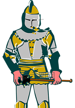 人,男子,騎士
