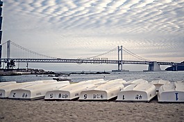 釜山,廣安大橋,鉆石橋