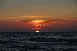 假期,海,景觀
