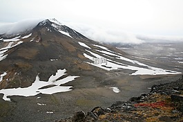 山,邊坡,山地高原